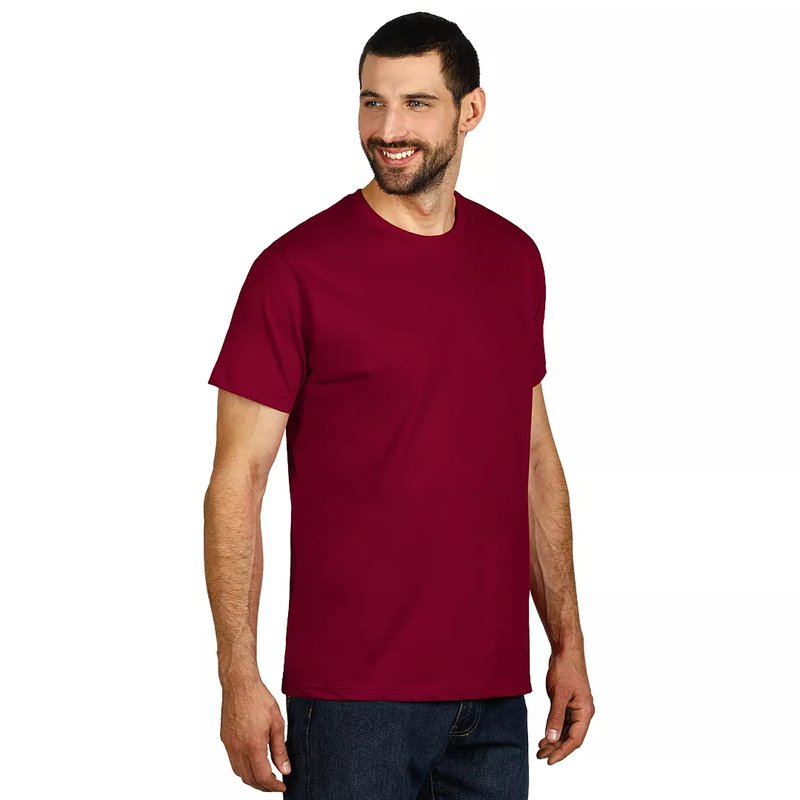 MASTER MEN, pamučna majica, 150 g/m2, bordo