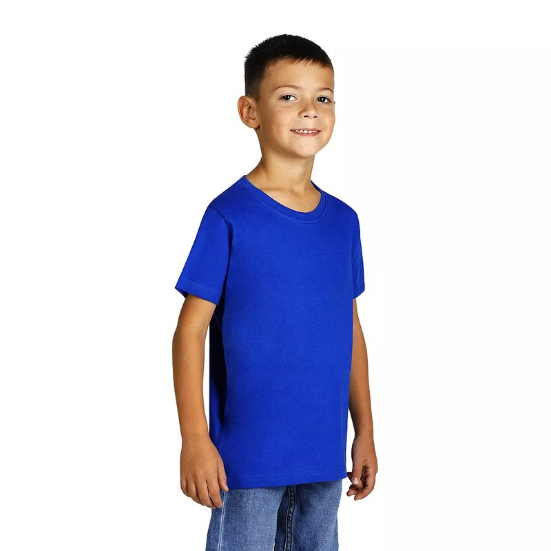 MASTER KID, dečja pamučna majica, rojal plava
