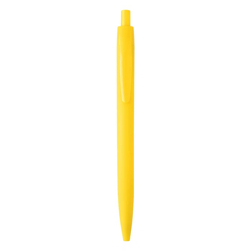 AMIGA SOFT, plastična hemijska olovka, žuta