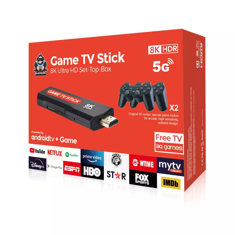 10.000 Retro igrica Q9 Game TV Stick 5G 8K