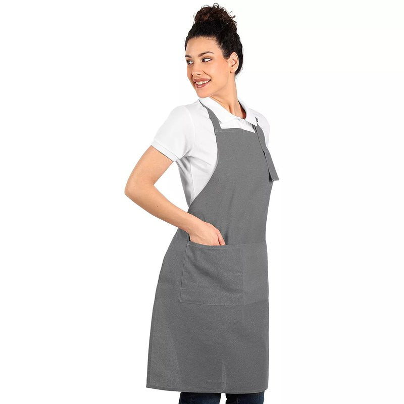 ECO CHEF, kecelja, tamno siva