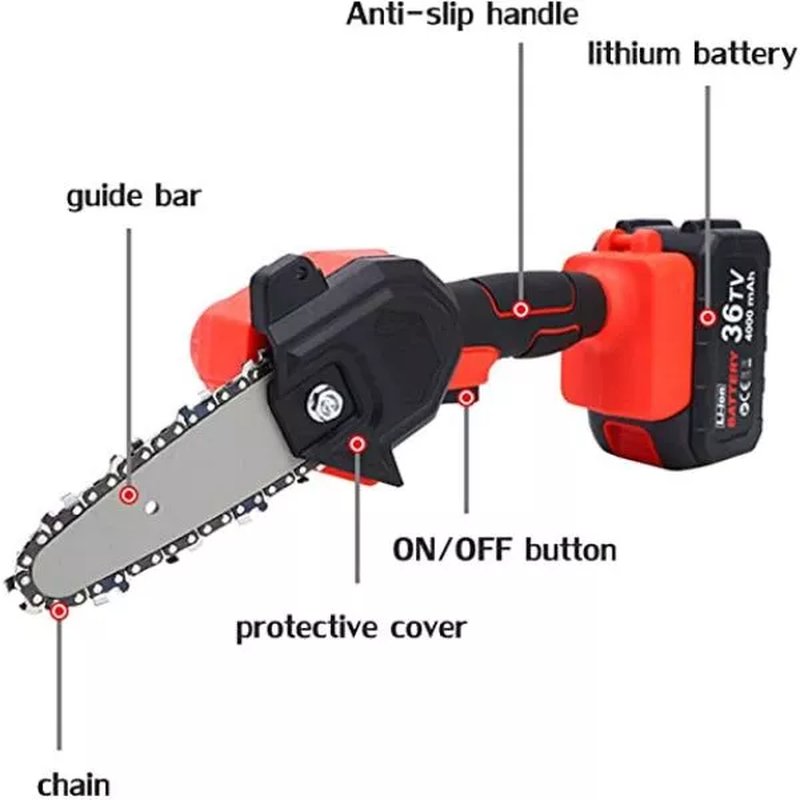 Mini aku testera 48V sa 2 Baterije