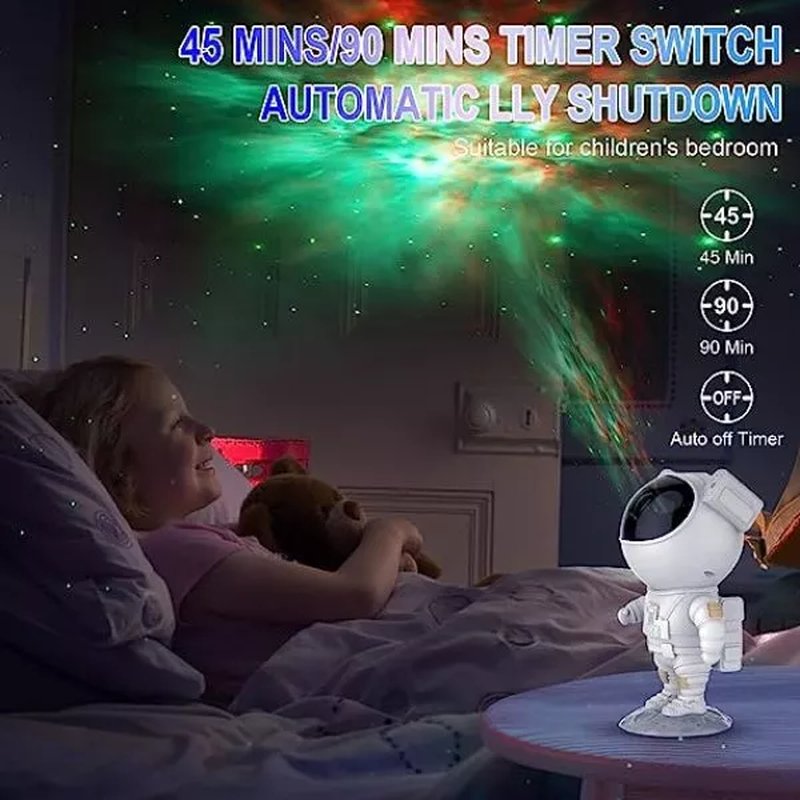 Noćno LED svetlo  – projektor Astronaut