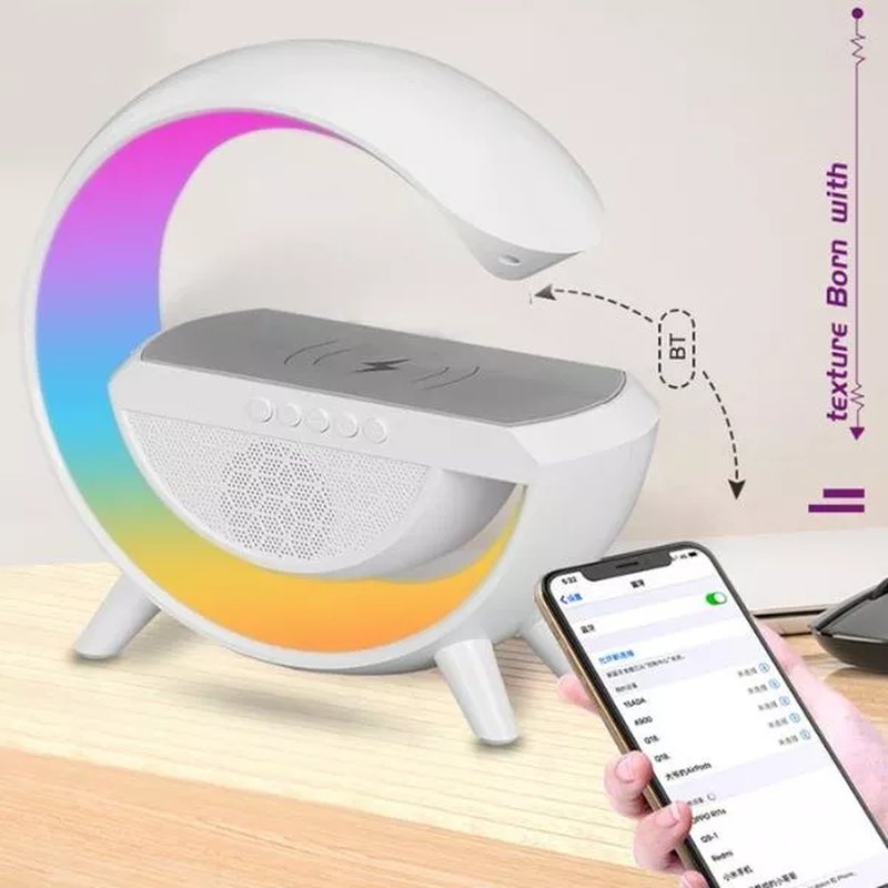LED bluetooth zvučnik sa FM radiom – punjač za mobilni