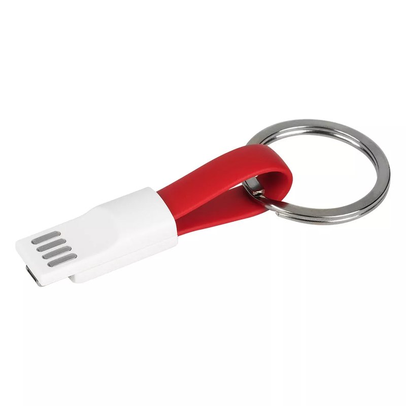 LINK C, usb kabl-privezak type-c, crveni