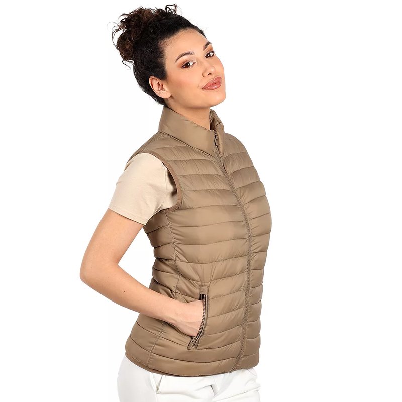 LIBERTY VEST WOMEN, ženski prsluk, svetlo braon