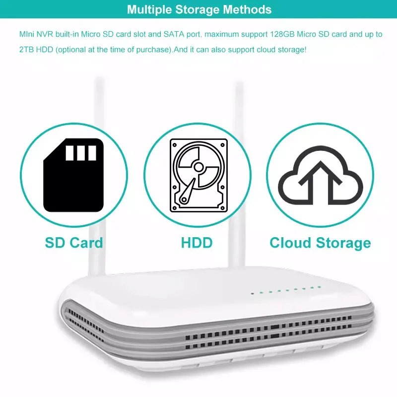 CSEE XMEYE 4CH NVR Kit – Bežični sistem 4MP CCTV