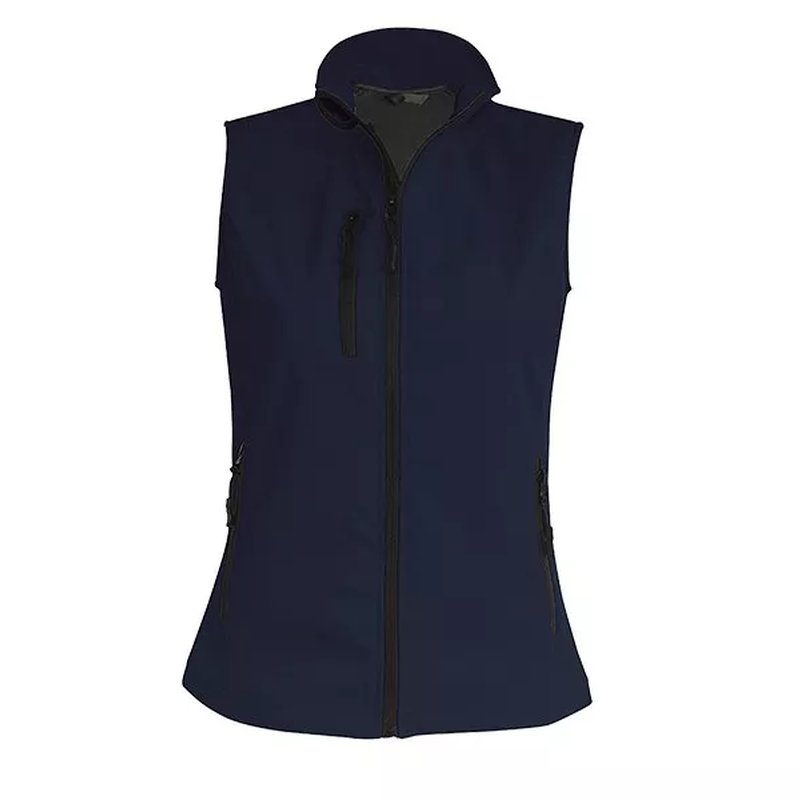 FEEDBACK WOMEN, ženski softshell prsluk, plavi