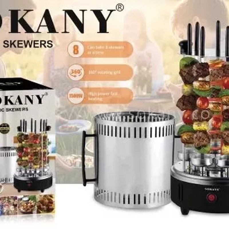 Električna pećnica Sokany 6113 za roštilj bez dima