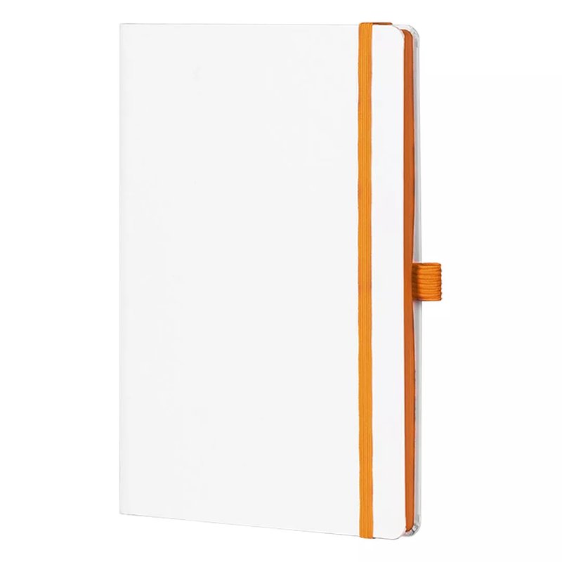 CODE WHITE, notes a5, narandžasti