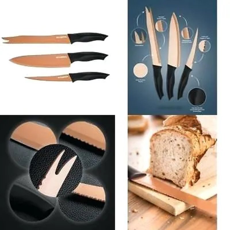 Copper Chef – Set od 3 noža