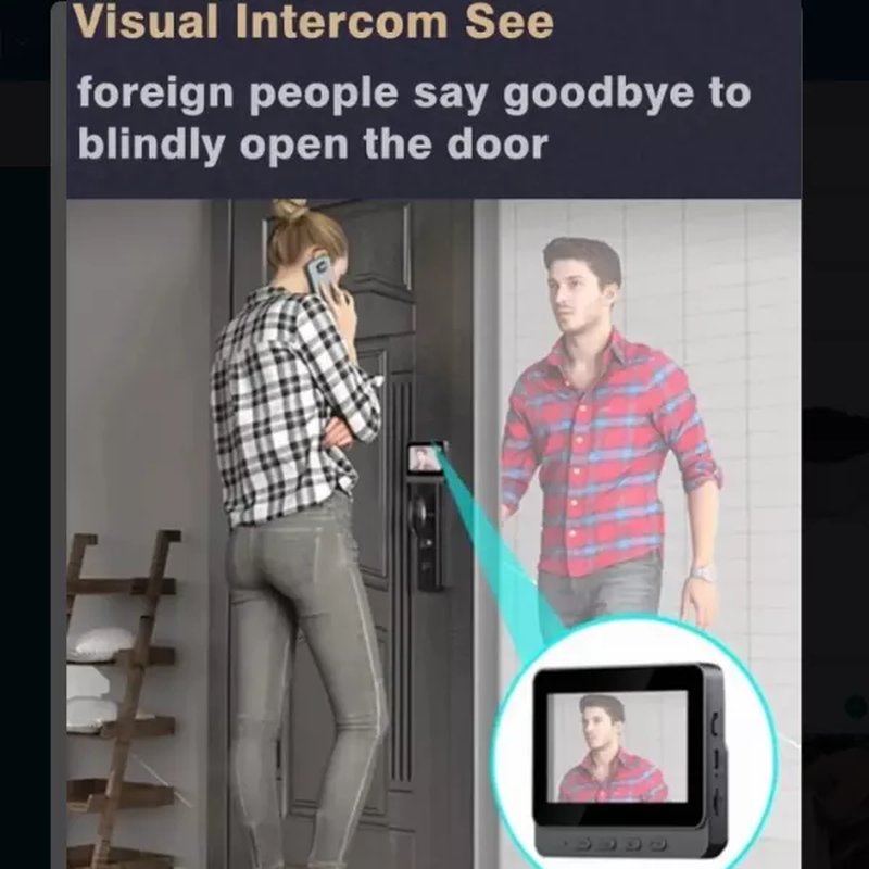 Bežično daljinsko video zvono na vratima