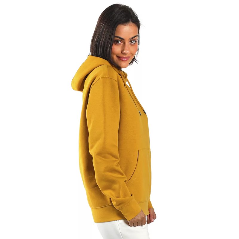 ABSOLUT HOODY 350, dukserica sa kapuljačom, od organskog pamuka, 350 g/m2, senf žuta