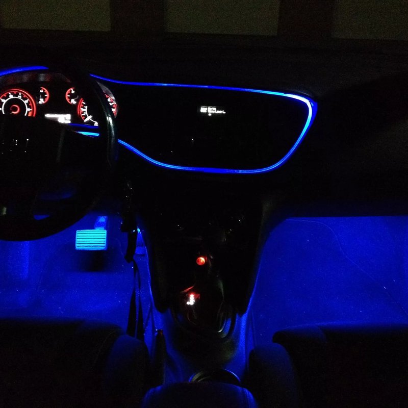 LED traka (optičko vlakno) 3m za enterijer auta