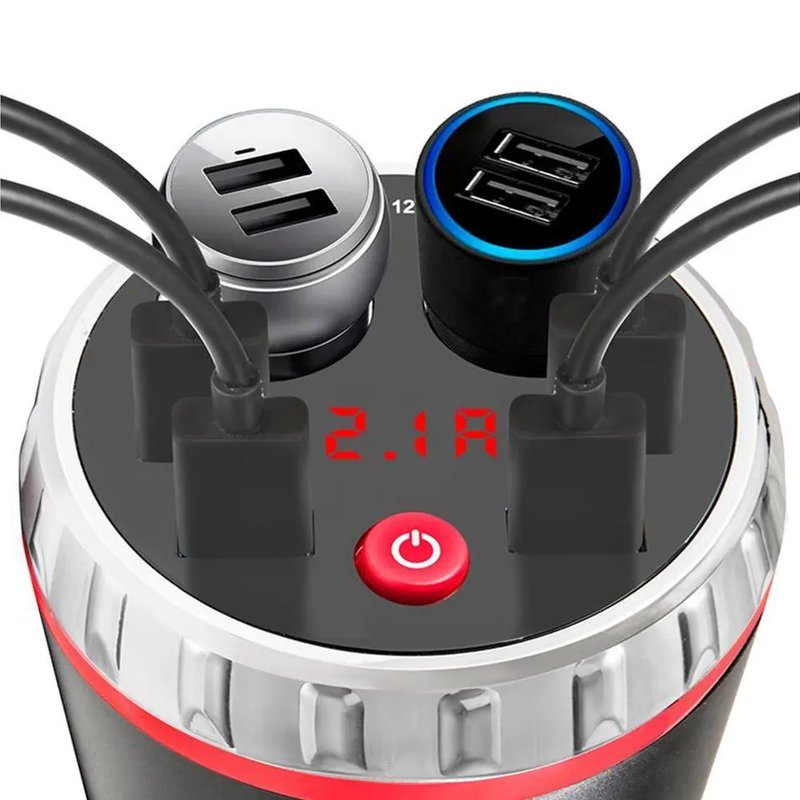 Multifunkcionalni transmiter za auto – FM radio, Bluetooth, Punjač