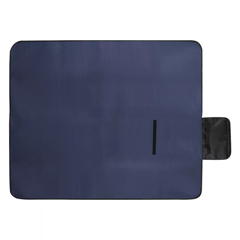 BLANKET SQUARE, vodootporno ćebence od brušenog polara, 180 g/m2, plavo