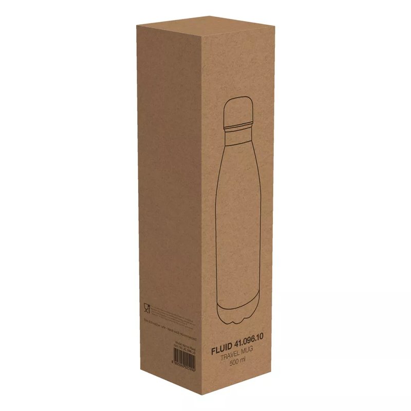 FLUID, termos, 500 ml, crni