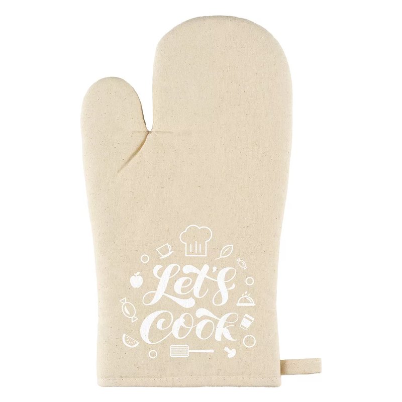 MUFFIN GLOVE, rukavica za rernu, krem-bela