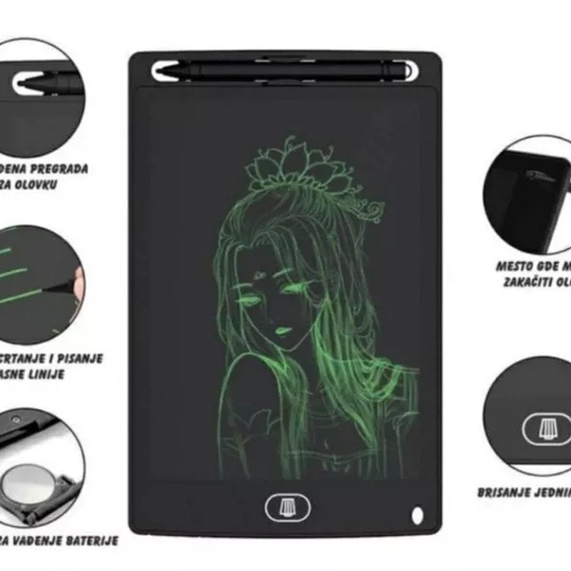 LCD tabla za crtanje za decu