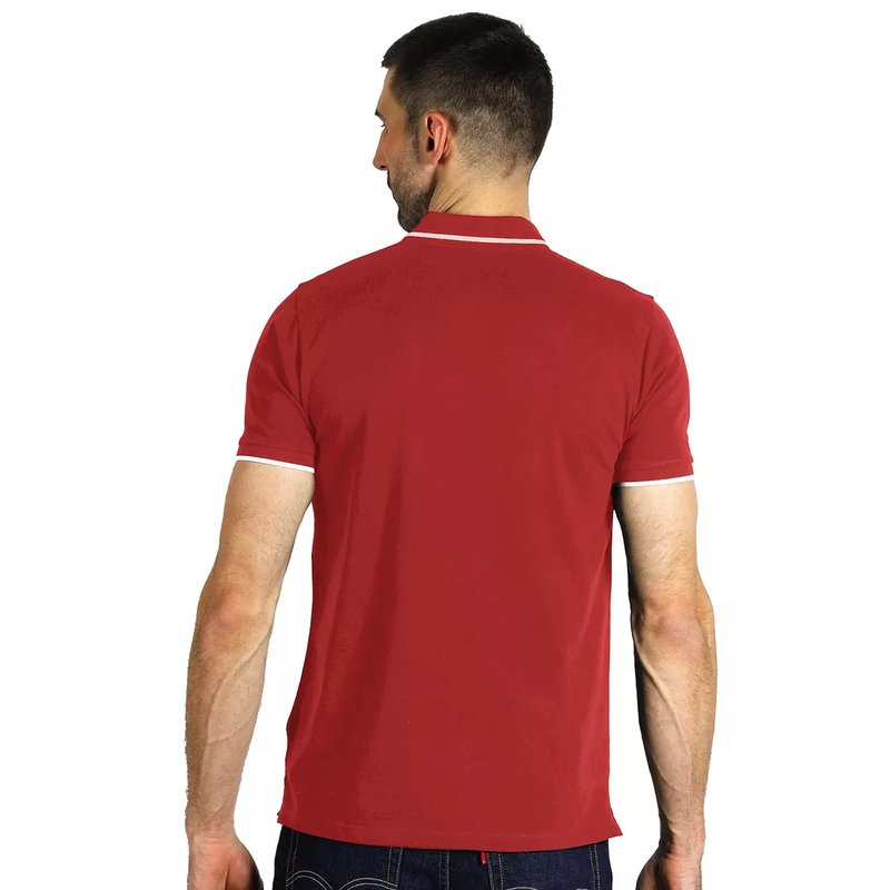 ATLANTIC, polo majica, 190 g/m2, crvena