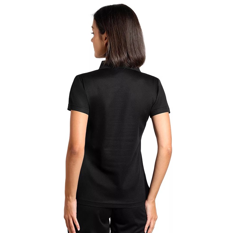LACROSS LADY, ženska sportska polo majica, 130 g/m2, crna