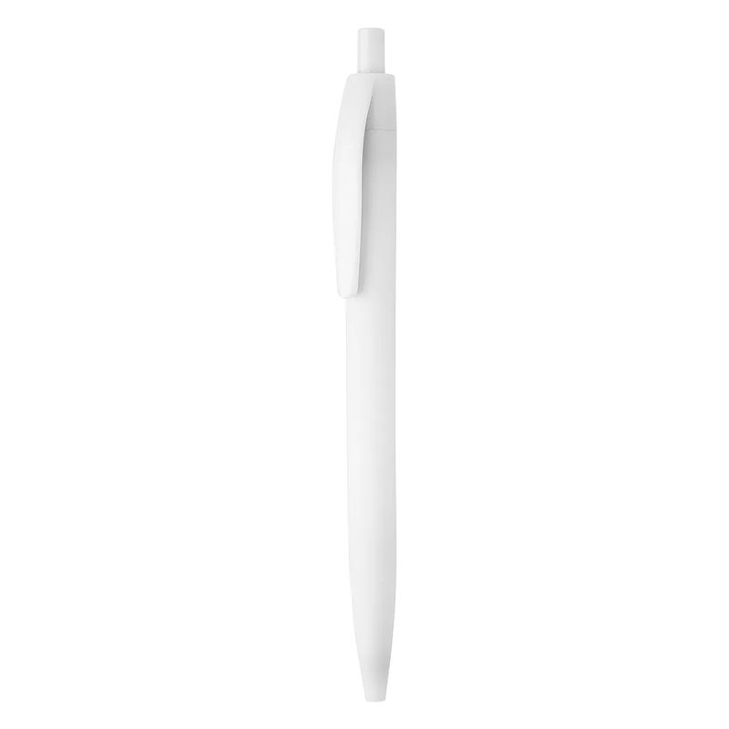 AMIGA SOFT, plastična hemijska olovka, bela