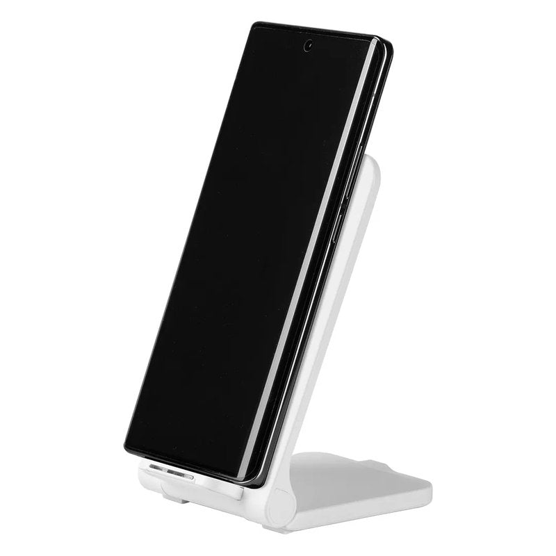FLOTA, sklopivi držač za telefon i bežični punjač, 15w, beli