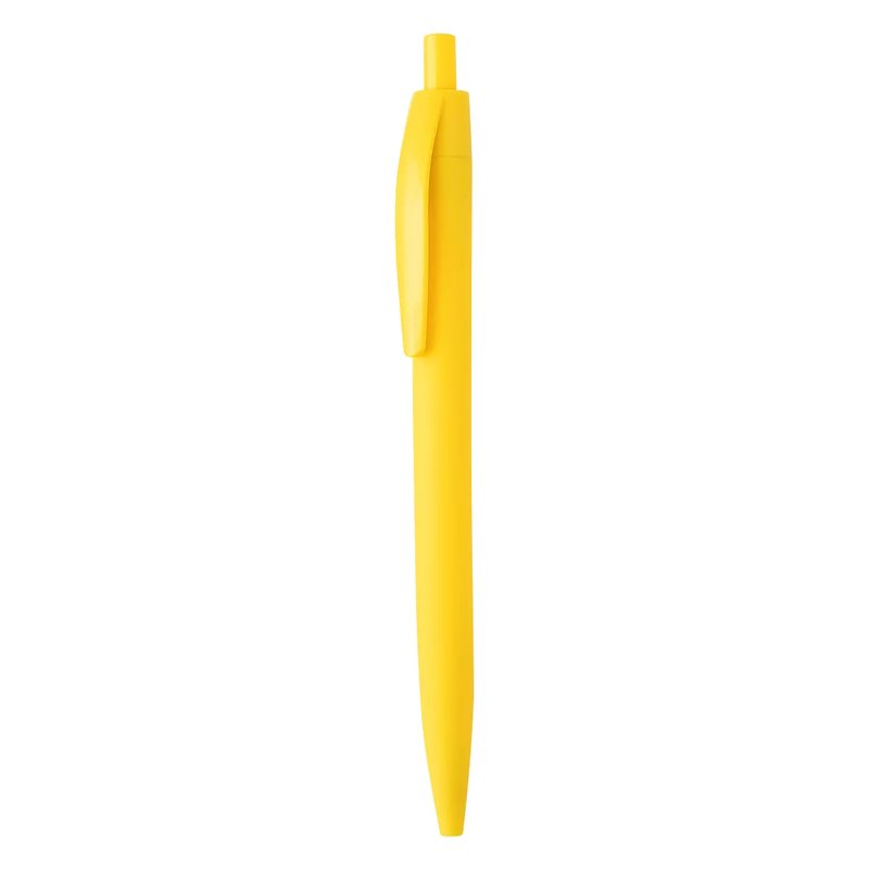 AMIGA SOFT, plastična hemijska olovka, žuta