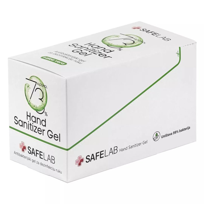 DEZ GEL 50P, antibakterijski gel za dezinfekciju ruku, 50 ml, beli
