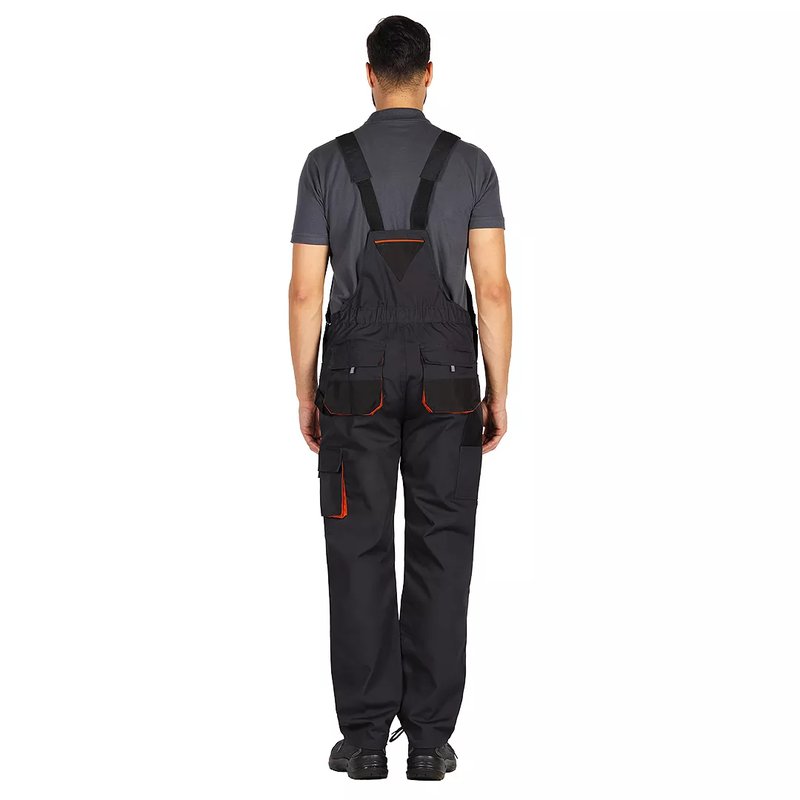 HAMMER BIB PANTS, radni polukombinezon, tamno sivi
