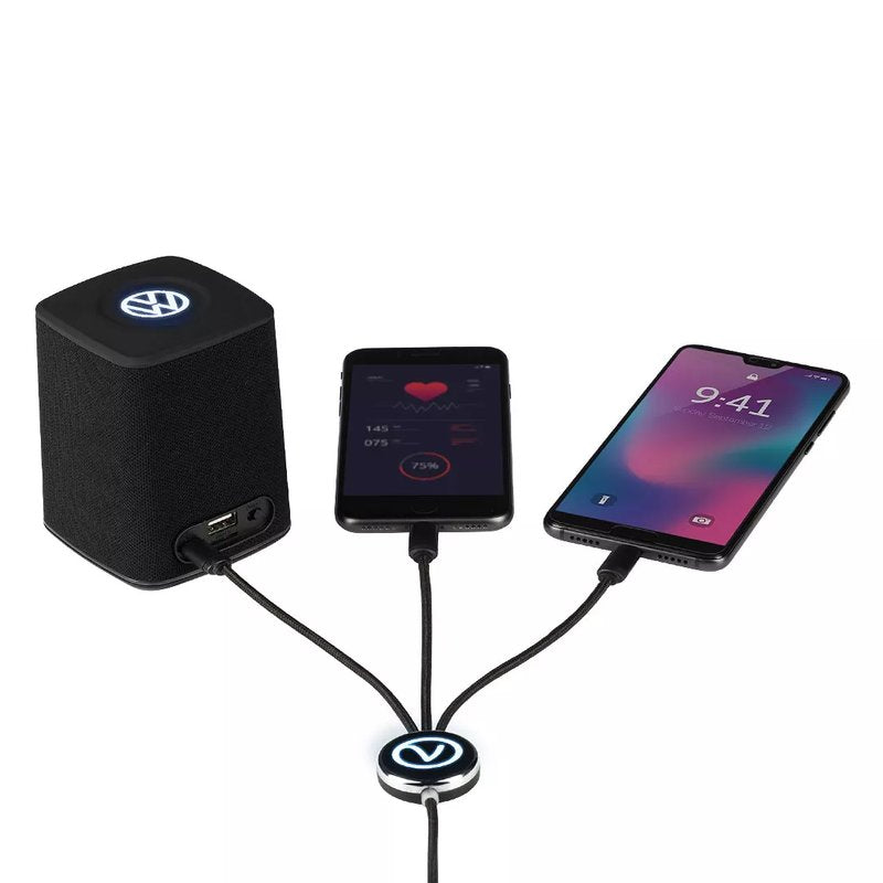 IMPULS, usb kabl za punjenje 3 u 1, crni
