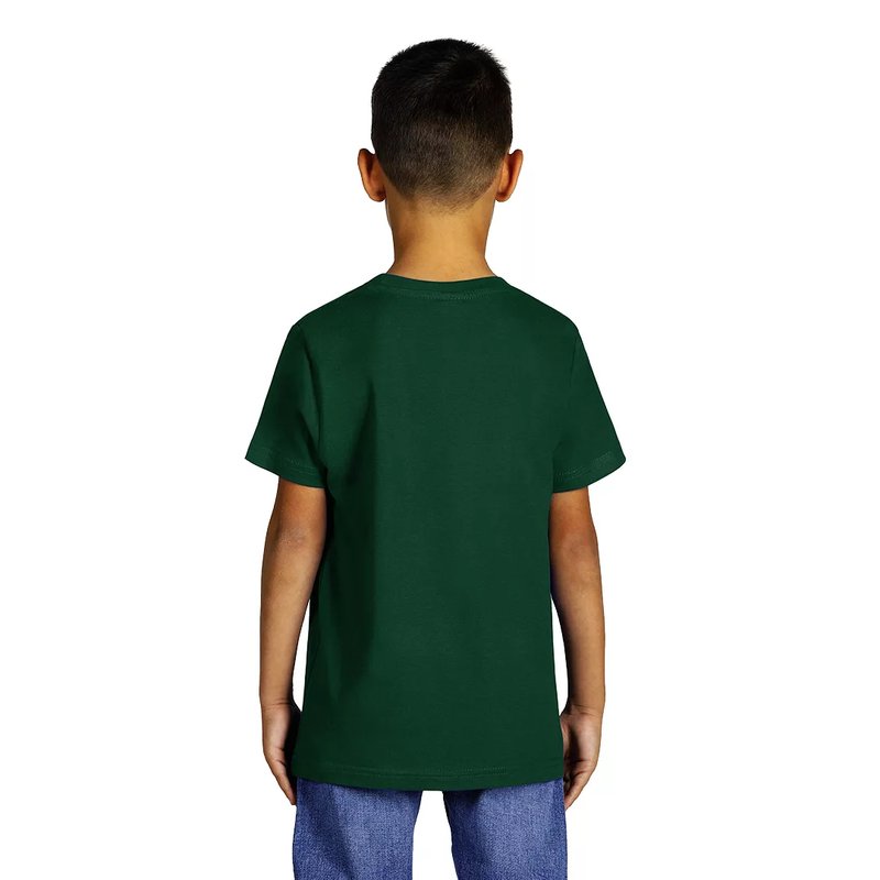 MASTER KID, dečja pamučna majica, 150 g/m2, tamno zelena