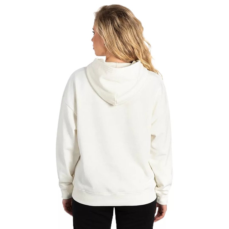 BIG HOODY, široka dukserica sa kapuljačom od organskog pamuka, 300 g/m2, krem-bela