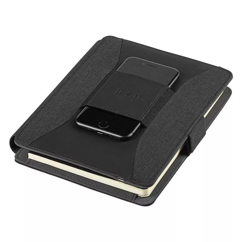 DARWIN, portfolio sa notesom a5 i pomoćnom baterijom 4000 mah, crni