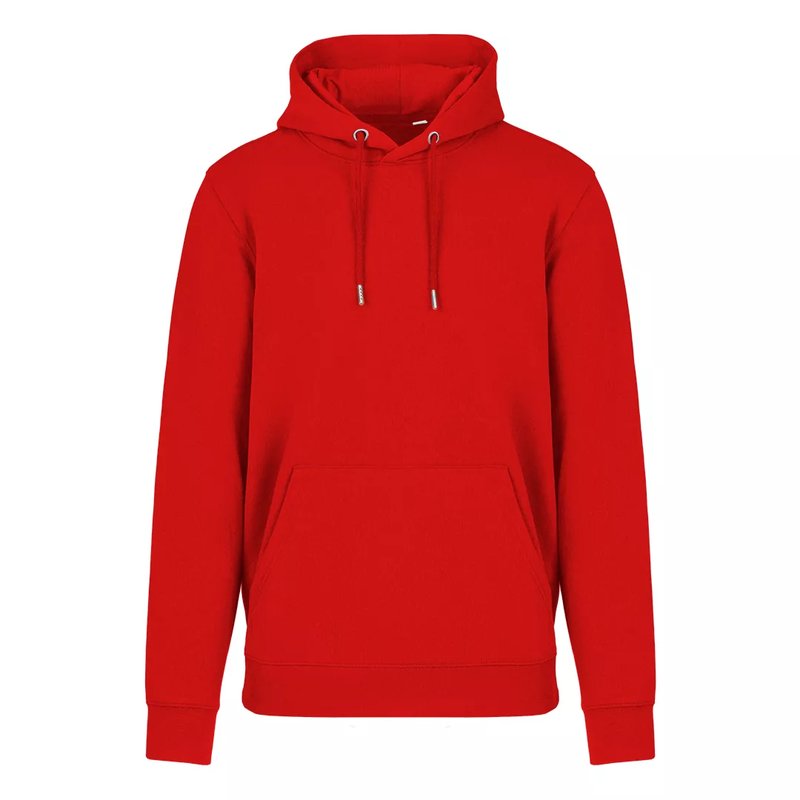 ABSOLUT HOODY 350, dukserica sa kapuljačom, od organskog pamuka, 350 g/m2, crvena