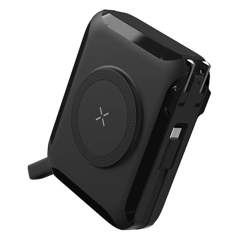 BARACUDA PRO, univerzalni putni punjač laptop pomoćna baterija, 15.000 mah, pd 65w, sa magnetom, crna