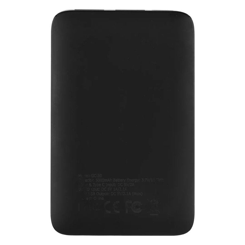 INTERVAL 5, pomoćna baterija, 5.000 mah, crna