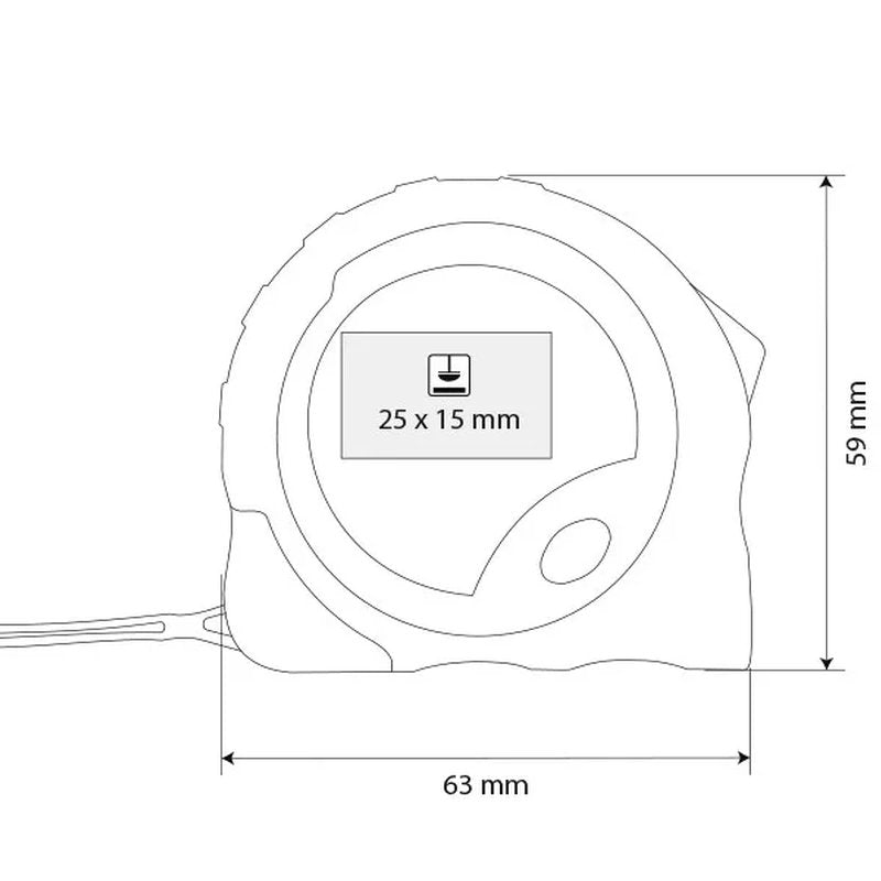METRIX MINI, metar, 3 m, žuti