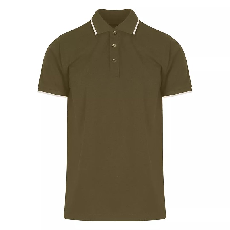 ATLANTIC, polo majica, 190 g/m2, maslinasta