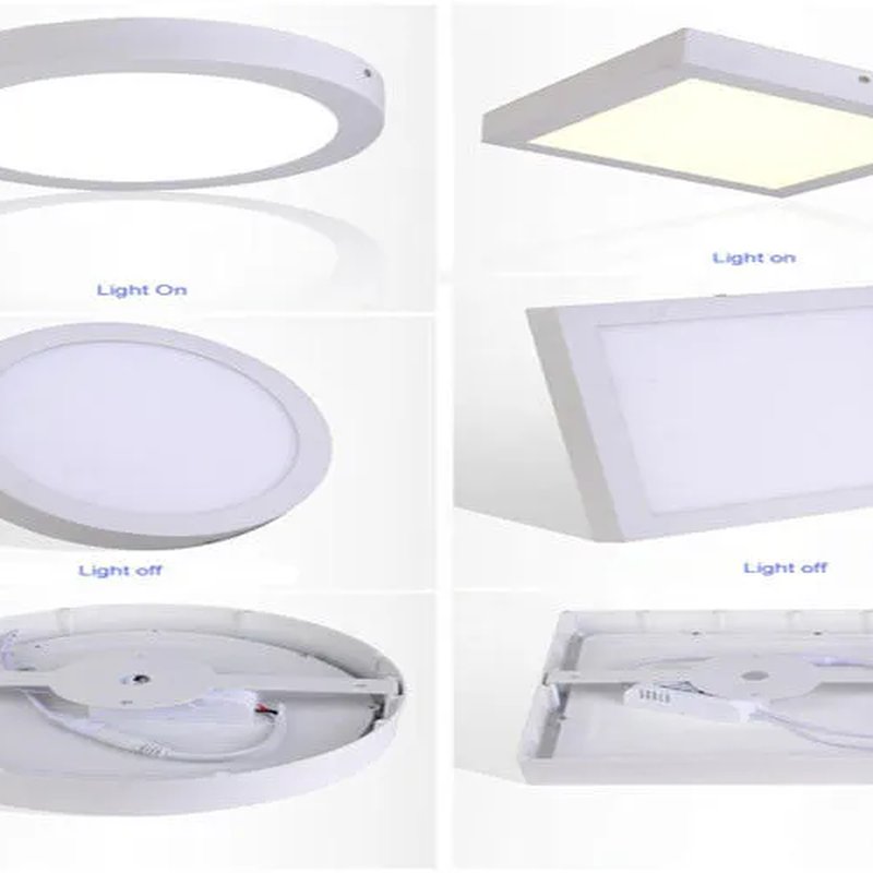 LED panel okrugli/kockasti