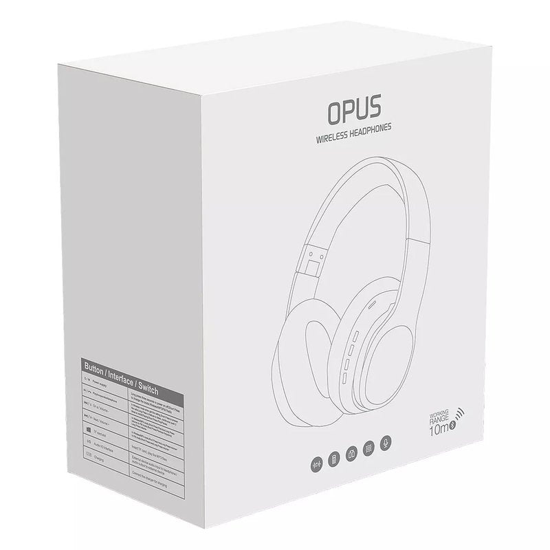 OPUS, sklopive bežične slušalice, crna