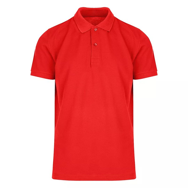 GO GREEN, polo majica, 180 g/m2, crvena