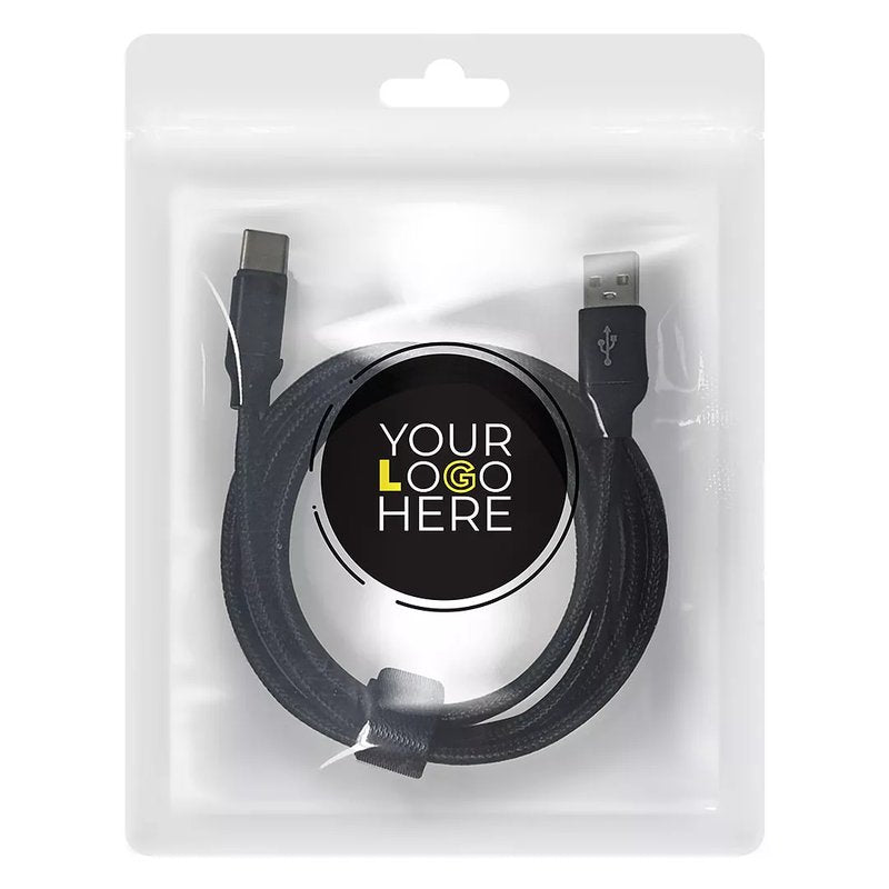 ALFA USB C, usb type-c kabl dimenzija: 1 m, crni