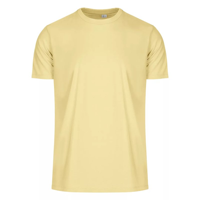 ORGANIC T, majica od češljanog organskog pamuka, 160g/m2, svetlo žuta