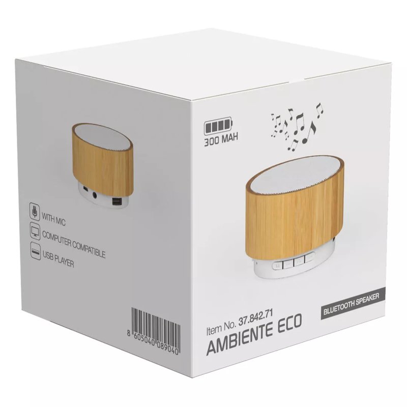 AMBIENTE ECO, bluetooth zvučnik, bež