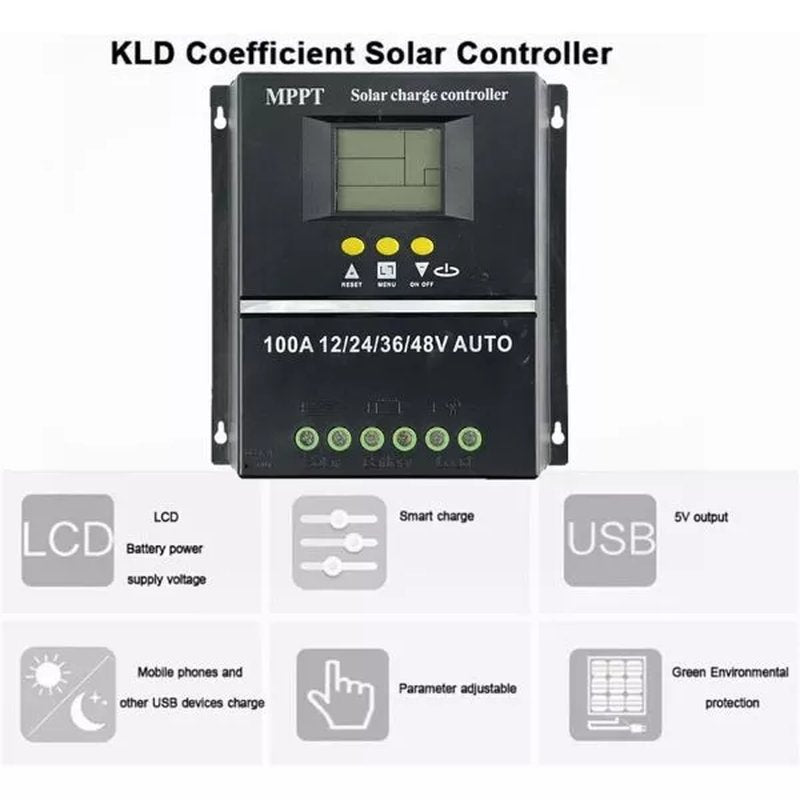 Auto solarni kontroler – Solarni kontroler punjača 100A