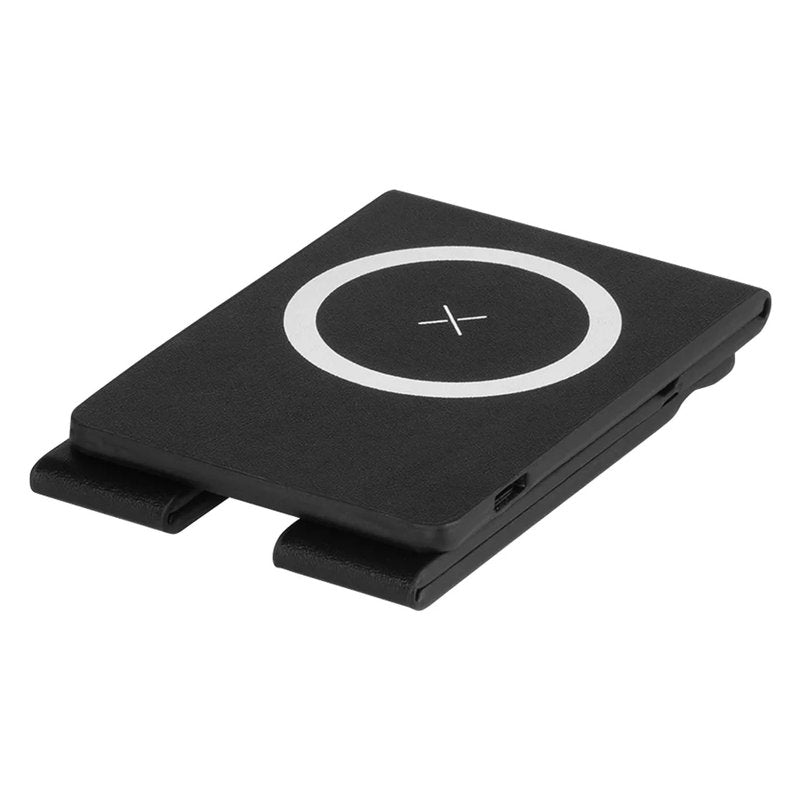 MAXWELL, sklopivi držač za telefon i bežični punjač, 15w, sa magnetom, crni