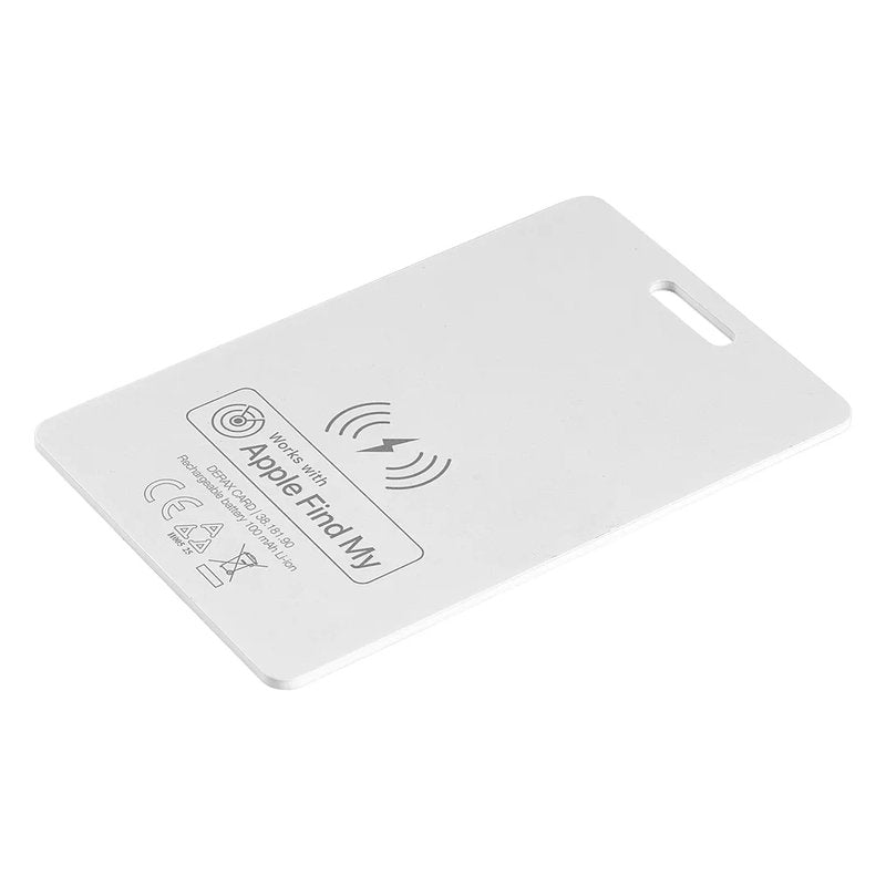 DERAX CARD, find my kartica sa funkcijom lociranja, bela