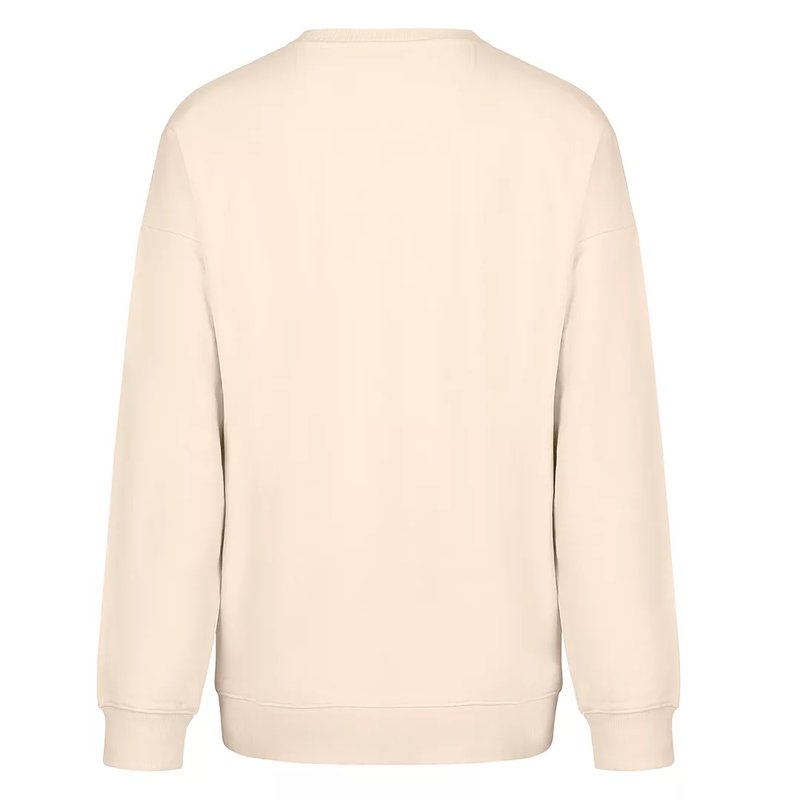 BIG, unisex široka dukserica od organskog pamuka, 300 g/m2, svetlo braon