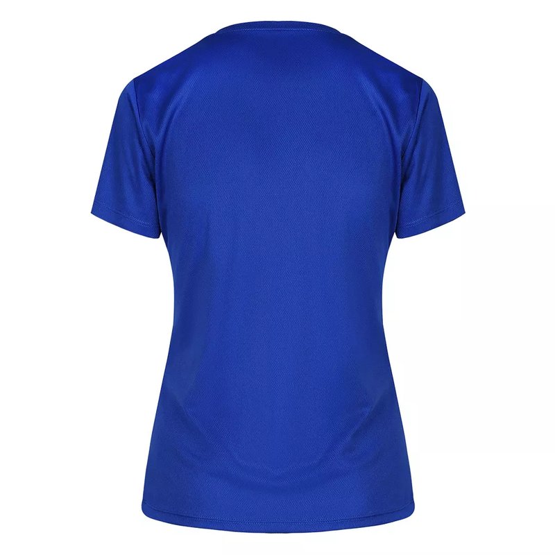 CROSSFIT LADY, ženska sportska majica kratkih rukava, 130 g/m2, rojal plava